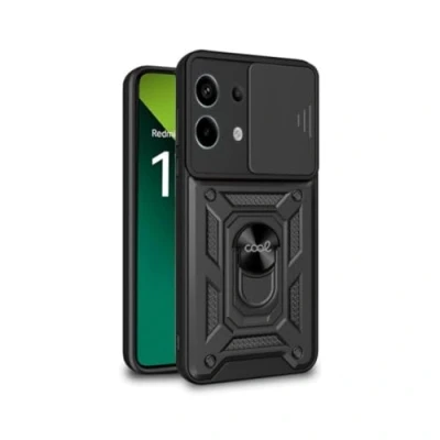Abbildung von Cool Schutzhülle für Xiaomi Redmi Note 13 Pro 5G Hard Ring, Schwarz