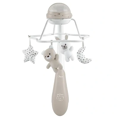 Abbildung von Chicco Mobile 3in1, beige, mit Regenbgenprojektion