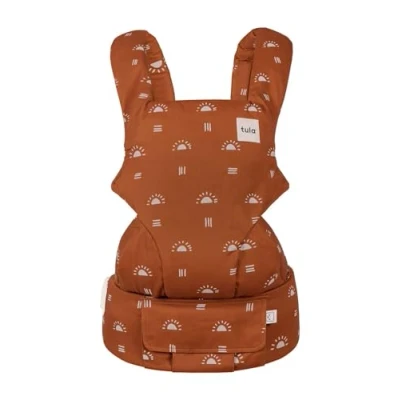 Abbildung von Tula Explore Babytrage für Neugeborene ab Geburt, 3 in 1 Baby Tragetasche Bauchtrage Rückentrage Ergonomisch (3,2 20,4 kg), Sedona