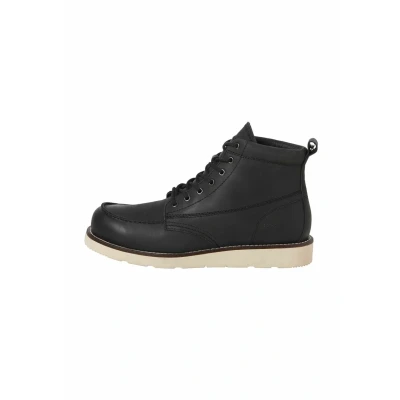 Abbildung von JACK &amp; JONES Herren Jfwtoronto Leather Boot Styd Ln, Black, 42 EU