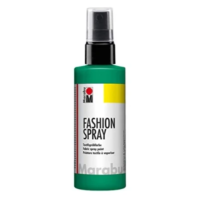 Abbildung von Marabu 17190050153 Fashion Spray minze 100 ml, Textilsprühfarbe, m. Pumpzerstäuber, für helle Textilien, weicher Griff, einfache Fixierung, waschbeständig bis 40C, tolle Effekte auf Stoff