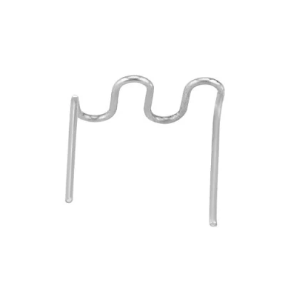 Abbildung von 0,8mm wave staples, Qiilu 100 Stücke Auto Stoßstange Reparatur Pre Cut Schweißen Heftklammern Repair Tool Kit 3 Arten Verfügbar(Wave)