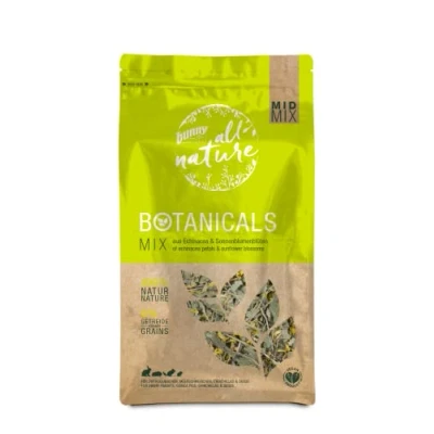 Abbildung von Bunny Nature BOTANICALS MID MIX AUS Echinacea &amp; SONNENBLUMENBLÜTEN, Flocken, 140 g, Chinchilla, Degu, Meerschweinchen, Kaninchen, (88%), Sonnenblumenblüten (12%)
