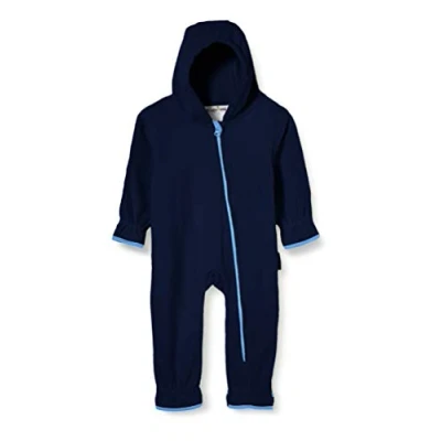 Abbildung von Playshoes Fleeceoverall Fleece Overall farblich abgesetzt