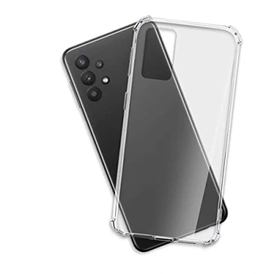 Abbildung von mtb more energy® Case Soft Armor kompatibel mit Samsung Galaxy A32 4G (SM A325, 6.4&#039;&#039;) verstärkte Ecken Kameraschutz 1,5mm TPU Schutz Hülle Cover Tasche Handyhülle