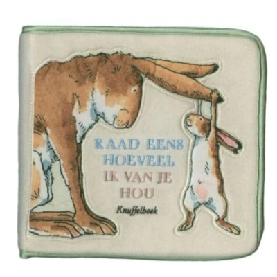 Abbildung von Raad eens hoeveel ik van je hou knuffelboek: nieuwe editie