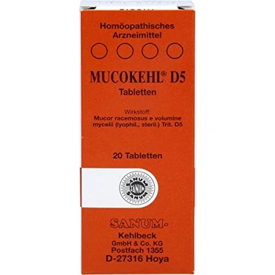 Abbildung von Mucokehl D 5 Tabletten 20 St