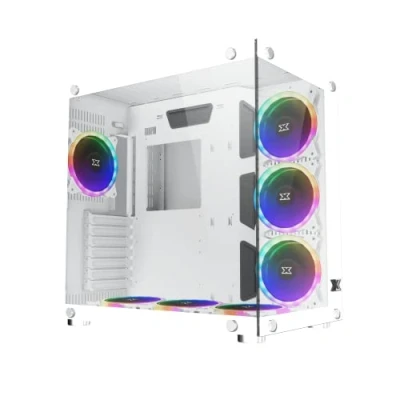 Abbildung von Xigmatek PC Gehäuse ATX Aquarius Plus Arctic mit 7X AY120 (EN46430)