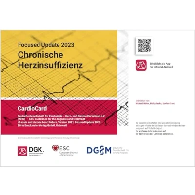 Abbildung von Chronische Herzinsuffizienz: CardioCard, Focused Update 2023 (ESC/DGK CardioCards)