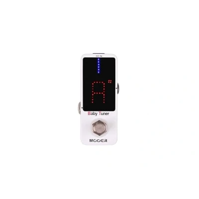 Abbildung von Mooer Baby Tuner Guitar Pedal, White