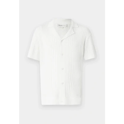 Abbildung von TOM Tailor Denim Relaxed Structure Shirt Hemd, Herren, Größe: XS, Off white
