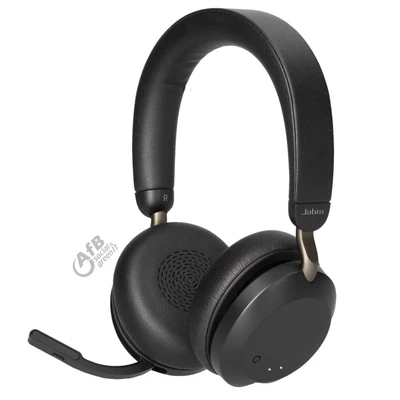 Abbildung von Jabra Evolve2 USB A MS TEAMS 75 Kabelloses Office Headset Schwarz