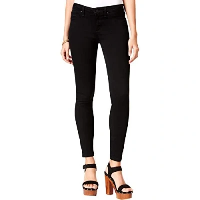 Abbildung von Jessica Simpson Women&#039;s Kiss Me Skinny Jeans, Olive Dye Black, 31W