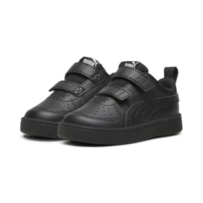 Abbildung von Puma Rickie V Sneakers Baby Schuhe Black/Black/Glacial Gray Größe: 26