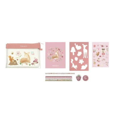 Abbildung von Little Dutch 126091 Schreibset Fairy Garden rosa