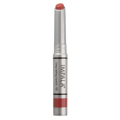 Abbildung von Impala Lang anhaltender Lippenstift Farbe Rosébraun Nº 105 Permanenter Lippenstiftstick Lange Haltbarkeit Feuchtigkeitsspendender