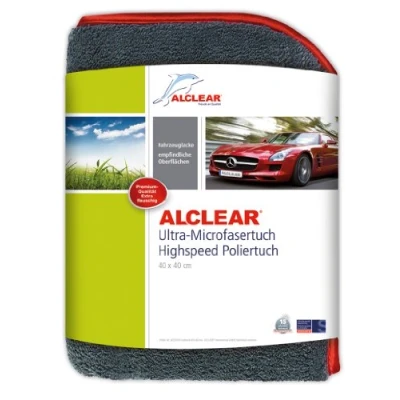 Abbildung von ALCLEAR 822203H Highspeed Poliertuch Trockentuch 40x40 cm 1.200 gsm extra dick flauschig weich