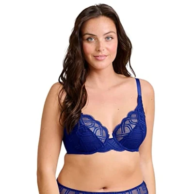 Abbildung von Sans Complexe Damen Elise 70AAH61 Klassischer Bügel BH, Mazarinenblau, 75D