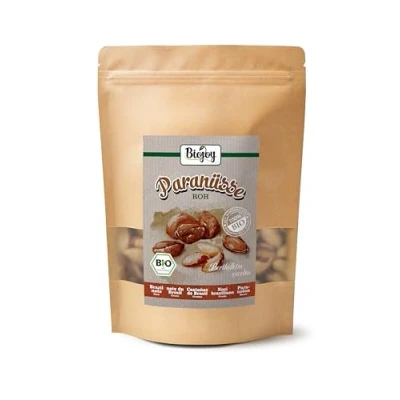 Abbildung von Biojoy BIO Paranüsse (500 g), roh und ungesalzen, Paranusskerne ohne Schale
