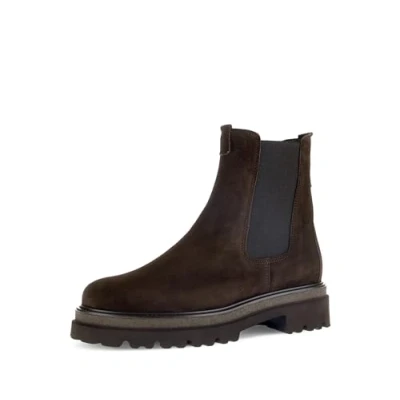 Abbildung von Gabor Damen Chelsea Boots, Frauen Stiefeletten,Schlupfstiefel,Stiefel,Bootee,Booties,halbstiefel,Kurzstiefel,Chocolate(Ra.Porex,38 EU / 5 UK