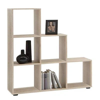 Abbildung von FMD Möbel, 248 001 Mega 1 Raumteiler, spanplatte, eiche, maße 104.5 x 108.0 33.0 cm (BHT)
