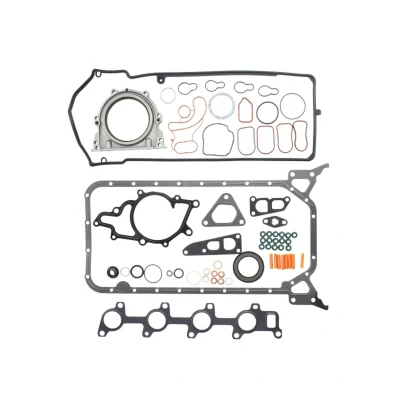 Abbildung von ELRING 717.700 Dichtungsvollsatz, Motor mit Ventilschaftabdichtung, Wellendichtring Kurbelwelle, ohne Zylinderkopfdichtung MERCEDES BENZ: Vito Bus