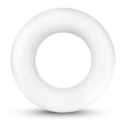 Abbildung von Netuno 5 Stück Styropor Vollringe 20 cm Rohlinge für Kränze Polystyrol Hochzeit Deko Ringe Blumenkränze Schaumkränze zum Basteln Adventskranz Osterkranz