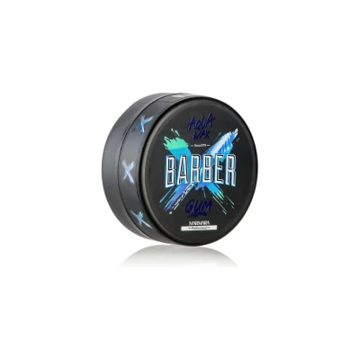 Abbildung von BARBER MARMARA GUM Aqua Hair Wax 150ml Bubblegum Gel mit Wet Effekt Haarwachs Glanz Haargel Kinder