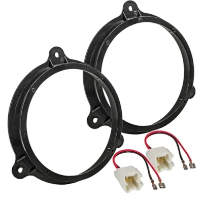 Abbildung von tomzz Audio 2809 000 Lautsprecherringe Adapter Halterungen kompatibel mit Dacia Lodgy Sandero Logan für 165mm DIN Lautsprecher