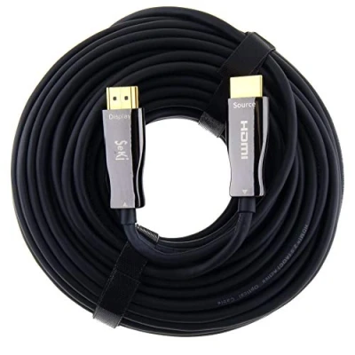 Abbildung von 25m Optisches Glasfaser HDMI 2.0b Kabel UHD 2160p 4K@60Hz 4:4:4 HDR HDCP 2.2