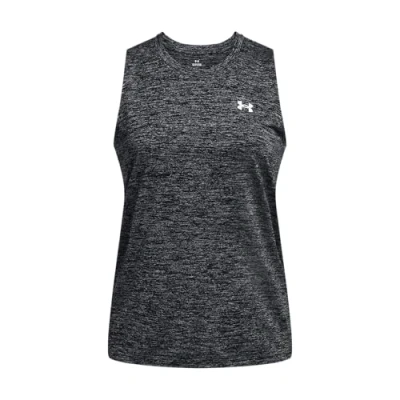 Abbildung von Under Armour TECH TANK Twist Top, Damen, Größe: XXL, Black/white