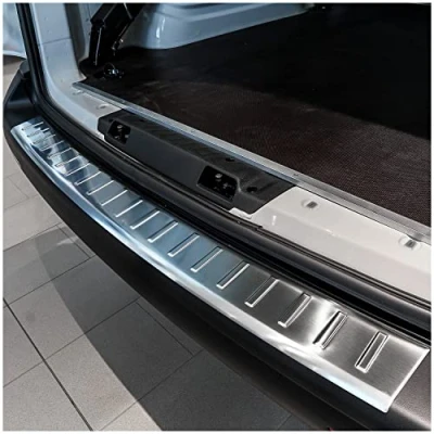 Abbildung von tuning art Ladekantenschutz 616 Edelstahl passgenau für VW T5 Multivan Caravelle 2003 06/2015