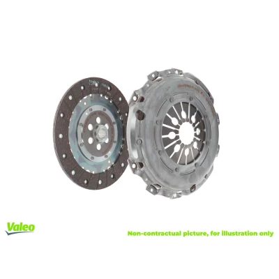 Abbildung von VALEO KIT2P 826230 Kupplungssatz mit Kupplungsdruckplatte, ohne Zentralausrücker Kupplungsscheibe 235 ALFA ROMEO: 147