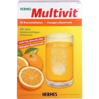 Abbildung von Hermes Multivit Brausetabletten 60 St