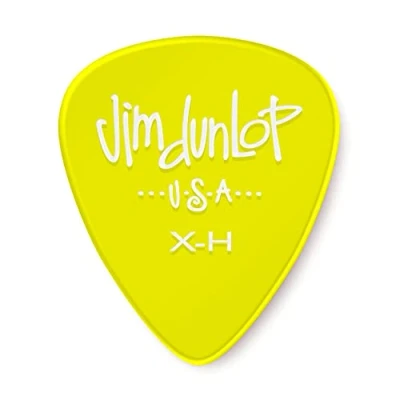 Abbildung von JIM DUNLOP Plektrum Gel heavy 72 Stück, Gelb, extra Stark