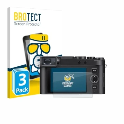 Abbildung von BROTECT Entspiegelungs Schutzglas für Leica D Lux 8 (3 Stück) Schutz Folie Panzerfolie Glas Matt [Extrem Kratzfest 9H, Anti Reflex]
