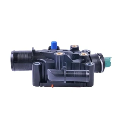 Abbildung von GATES TH41291G1 Kühlwasserthermostat 91 mit Dichtungen Gehäuse PEUGEOT: 207 Schrägheck, 308 I SW, CITROËN: Berlingo II