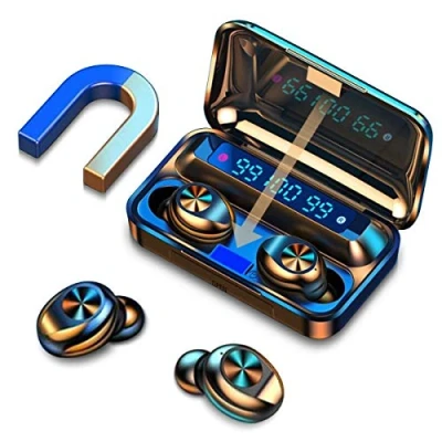 Abbildung von Kopfhörer TWS In Ear kompatibel mit Samsung Galaxy A55 A35 A25 A15 A05 A14 A24 A34 A54 A13 A33 A53 Ohrhörer Headset Kabellos Bluetooth 5.1 Wireless Touch Control, Kopfhörermodell:1_TWS F9