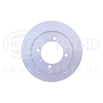 Abbildung von HELLA PRO 8DD 355 105 471 Bremsscheibe 260 10 04/06 114,3 voll beschichtet ohne Radlager, Radbefestigungsbolzen, Radnabe