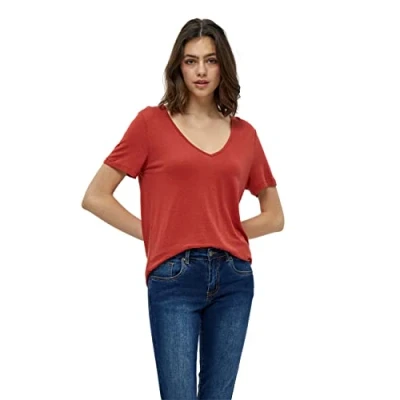 Abbildung von Desires Jilly T Shirt Damen Tshirt Weiss Frühling Bluse Kurzarm Elegant Mit Kurzen Ärmeln Größen