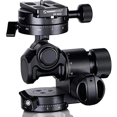 Abbildung von Sunwayfoto Geared Head GH Pro II Stativkopf getriebeneiger