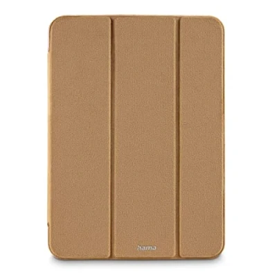 Abbildung von Hama Hülle für iPad 10.9“ (10. Generation 2022), Standfunktion, Magnet (Tablethülle, Tablet Case, Apple 10. Generation, Stand, Schutz, Klapphülle, transparent, samtig, Velvet Style) sand