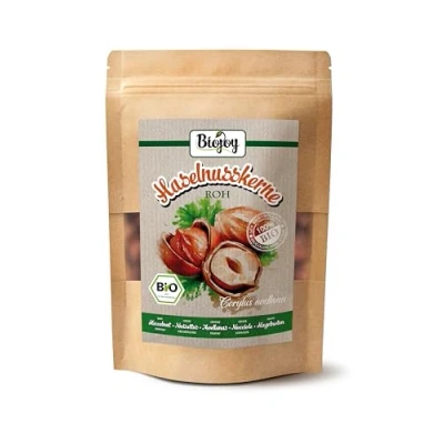 Abbildung von Biojoy BIO Haselnüsse ohne Schale (250 g), ganz und ungesalzen, Haselnusskerne Zusätze