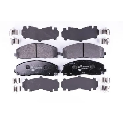 Abbildung von HELLA 8DB 355 020 571 Bremsbelagsatz mit akustischer Verschleißwarnung Zubehör FIAT: Freemont, DODGE: Journey MPV, Grand Caravan V MPV