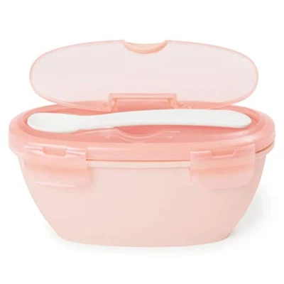 Abbildung von Skip Hop Easy Serve Travel Bowl and Spoon Coral