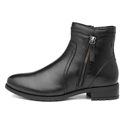Abbildung von Hush Puppies Damen Scarlett Stiefelette, Schwarz, 39 EU
