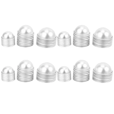 Abbildung von FIGGRITID 120 Stuecke Ball Form Set, 15 Set 3 Groesse &amp; Badebomben Druecken Fuer DIY Zubehoer