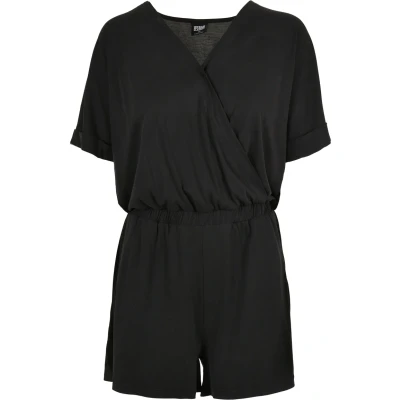 Abbildung von Urban Classics Ladies Short Modal Jumpsuit Jumpsuit, Damen, Größe: XXL, Schwarz