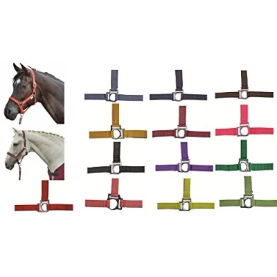 Abbildung von HKM 558509 Halfter Stars, weich unterlegt, Pony, dunkelpink