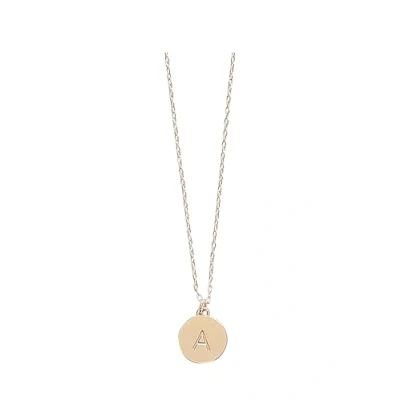 Abbildung von Kate Spade New York Mini Anhänger „A“, golden